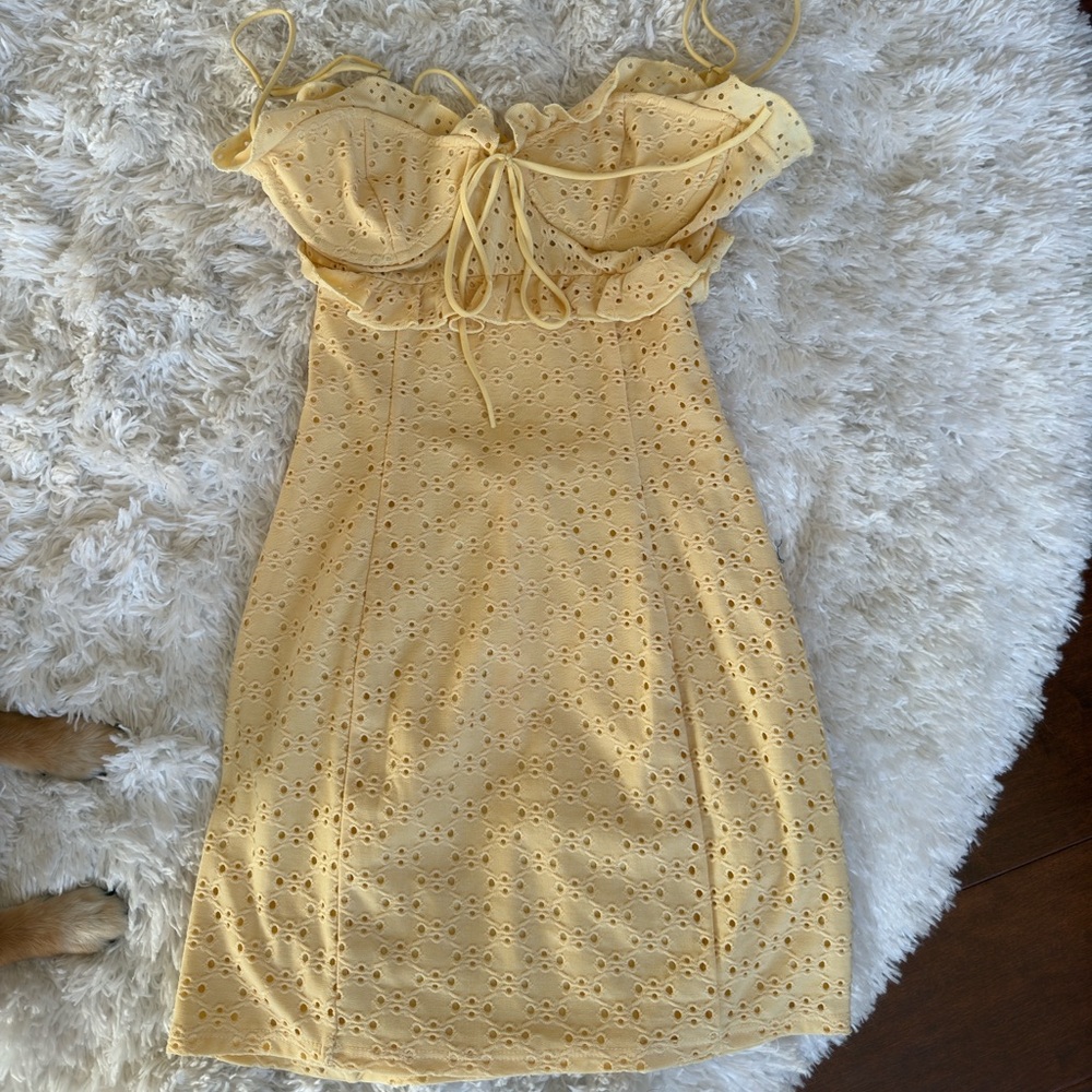 Lot of Yellow sundresses size small